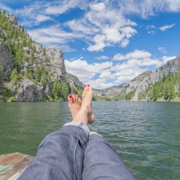 Relax at Holter Lake