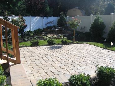 Patio and Waterfall, Customer in Northport, NY