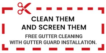 NJ Home Maintenance Services coupon one free gutter cleaning with gutter guard/screen install