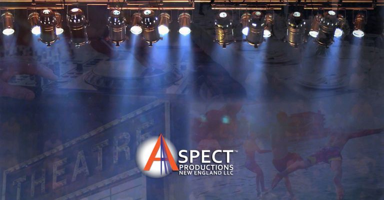 Stage with lights, theatre, Event Production, DJ Services