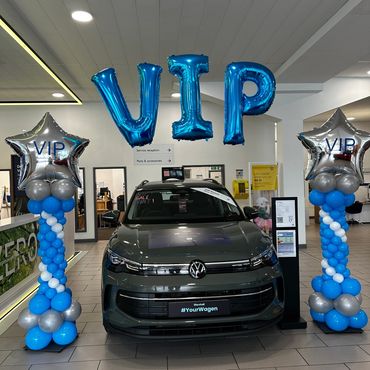 tapered balloon column perfect for any event or corporate setup