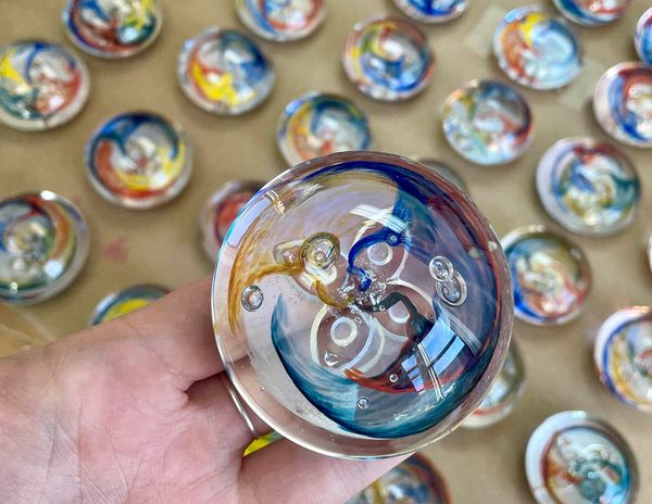 custom blown glass corporate gifts