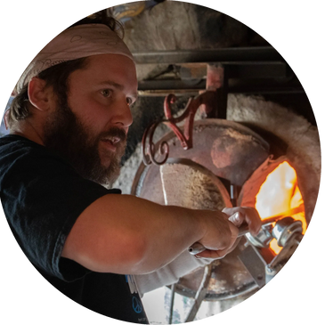 Glass Artist Curtis Dionne
