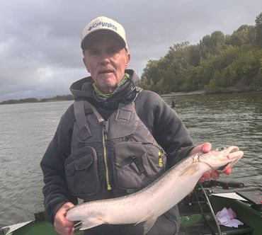 Ian Carter Summer Steelhead mouth of Lewis