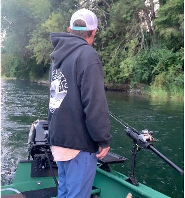 Ian Carter Back Trolling for Steelhead