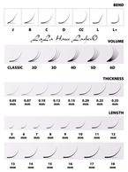 LaLa's Guide to False Eyelashes, Curl Types & Widths used In The Manufacturing of Magnetic and Glue on false eyelashes. Volume, Thickness and Length determine the perfect Magnetic eyelashes For You as well. Your Already Beautiful Eyes will be enhanced liked crazy with just the right curl and width of lash used in the extension or magnetic eyelashes.