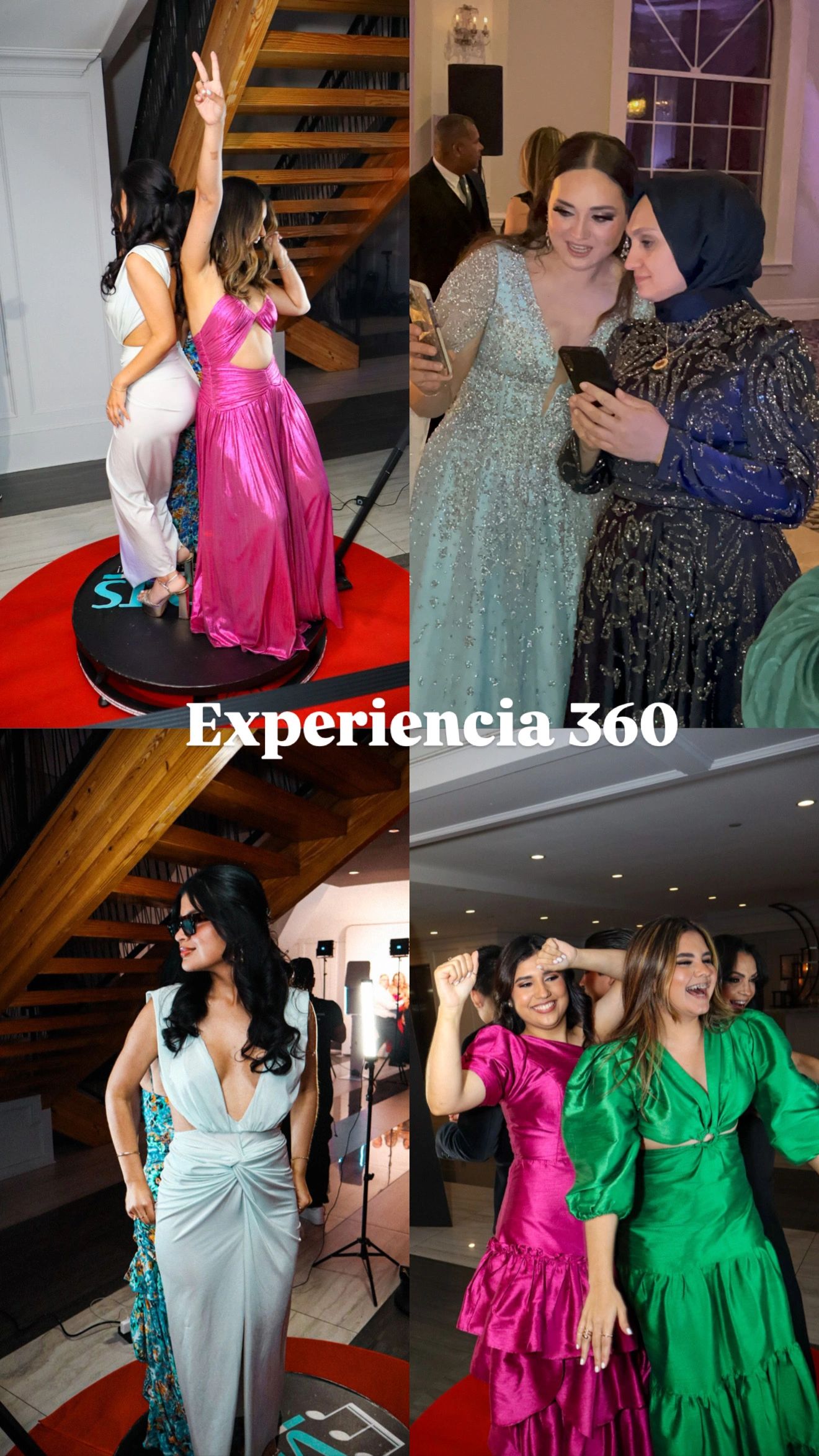 The 360 experience makes you feel like the most awaited celebrity.