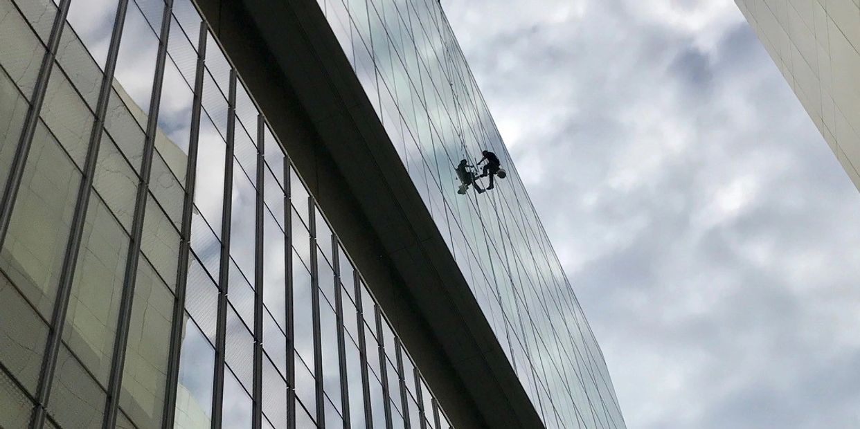 High Rise window cleaning in Boston, MA