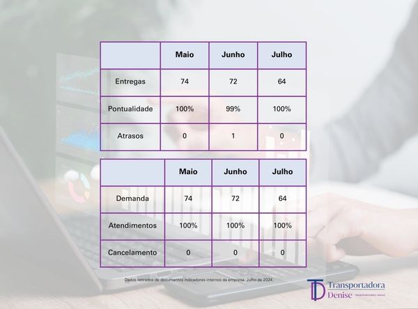 estatisticas, pontualidade, transportadora, coletas e entregas, frete