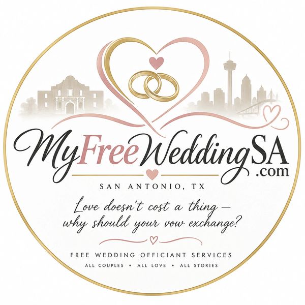 MyFreeWeddingSA offers free wedding officiant services in San Antonio, TX.