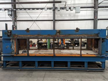 A complete overhaul of a 14" Mesh Belt Brazing Furnace