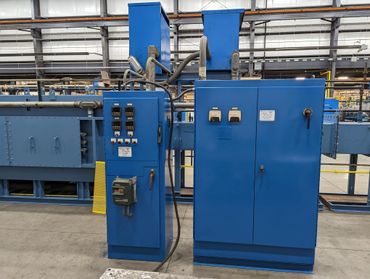 A complete overhaul of a 14" Mesh Belt Brazing Furnace