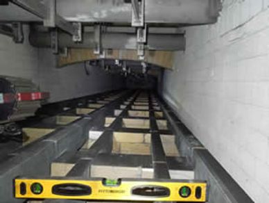 Two Row Pusher Furnace: Complete New Brick, Hearth and Alloy