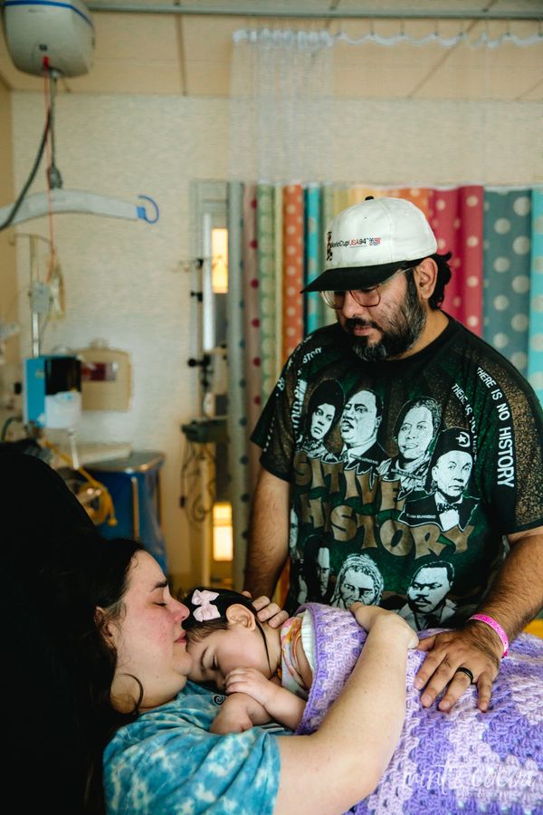 End of life session at Joe DiMaggio Children's Hospital in Hollywood, Florida.