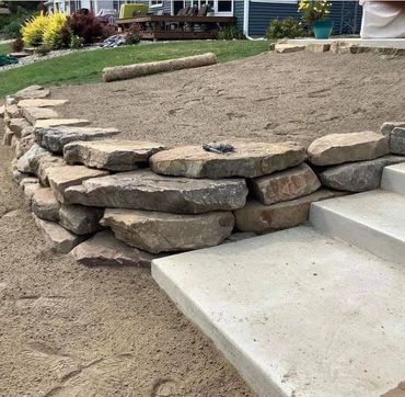 Flagstone Wall