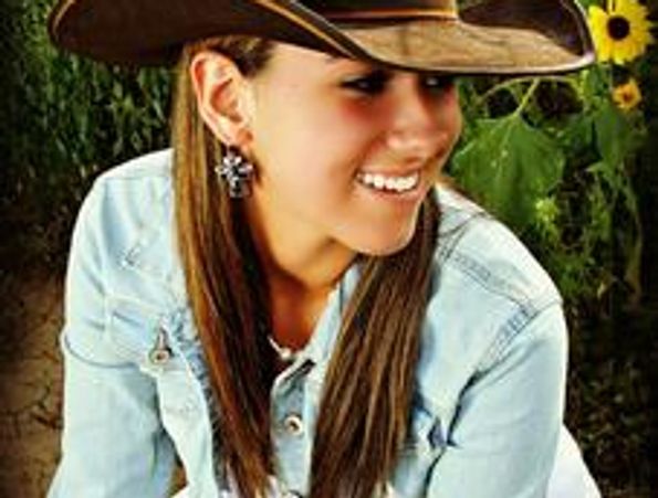 A cowgirl