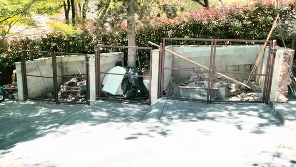 McMichael gate frames,posts - Granite Bay