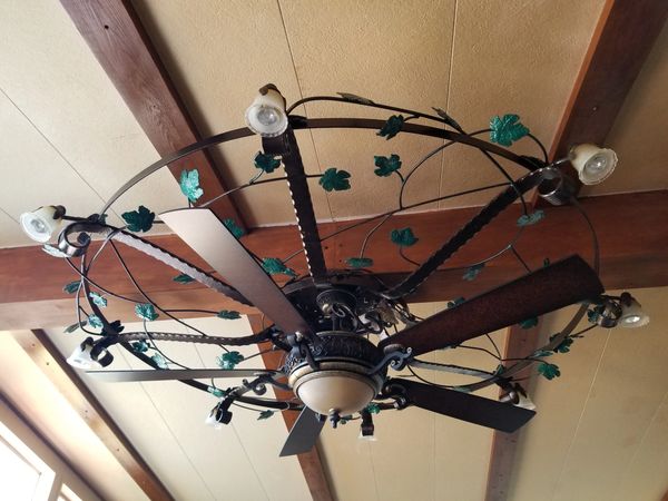 JoAnn's chandelier - Valley Springs