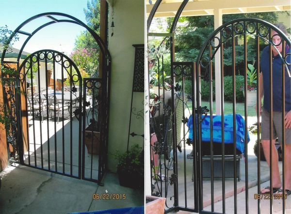 Mattson gate / arbor - Sacramento