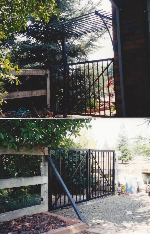 Riley gates & arbor - Elk Grove