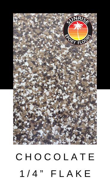 Chocolate 1/4" Flake