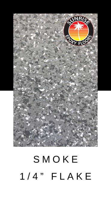 Smoke 1/4" Flake
