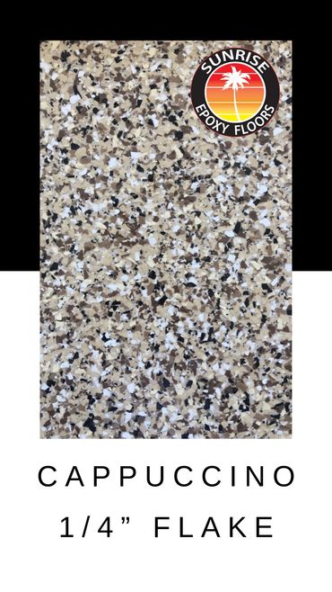 Cappuccino 1/4" Flake