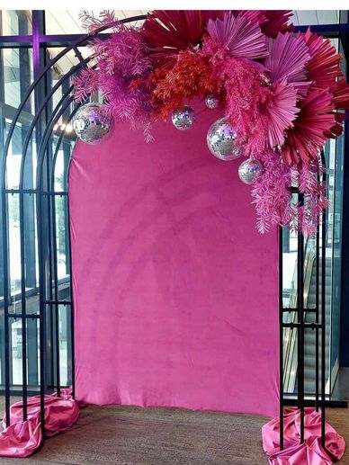 Tall black arch entrance
Tall black arch back drop
Photo back drop