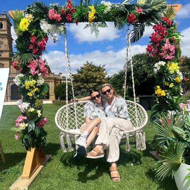 Floral swing
Floral swing photo