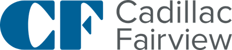 Logo of Cadillac Fairview.