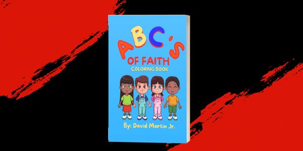 The ABC'S Of FAITH COLORING book will help your little ones with recognizing the word of God and als