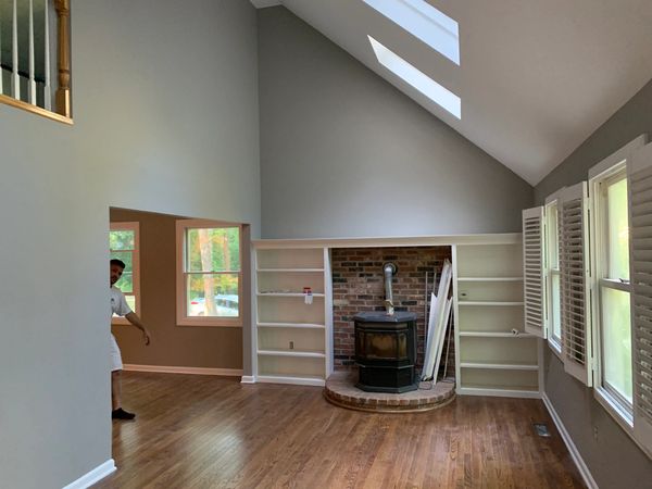 Wall, ceiling, trim paint. Ridgefield, CT