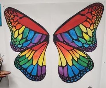 Pride Wings for #wickedwingslewiston