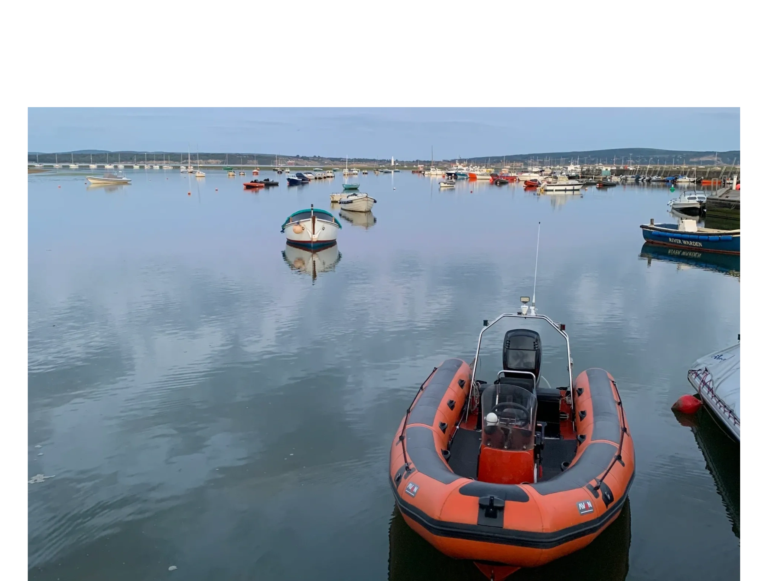 Boats at Keyhaven