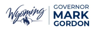 Logo for Wyoming Governor Mark Gordon.