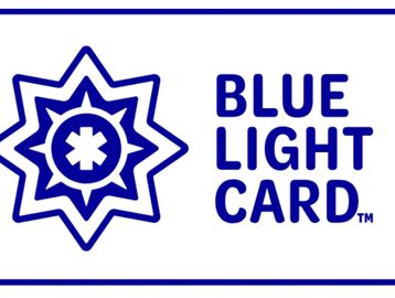 Blue light card discount