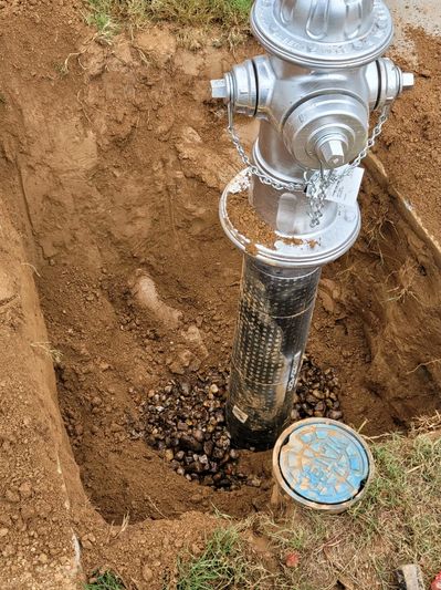 New Fire Hydrant Installation