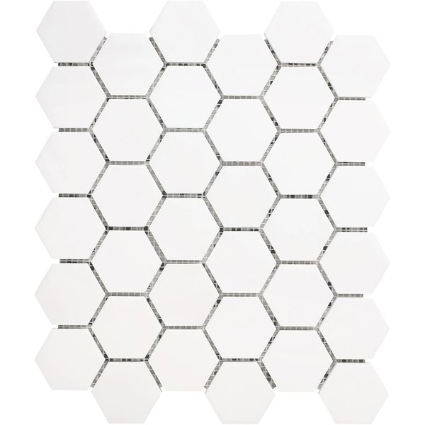 2" Hexagon - Dolomite