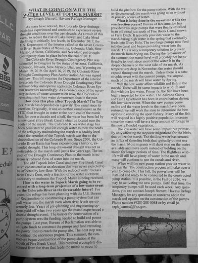 Topock Topics September 2025