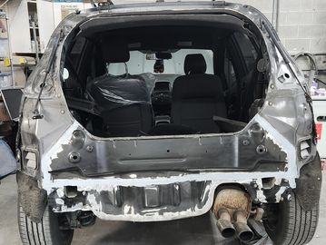 Ford Fiesta structural back panel replacement