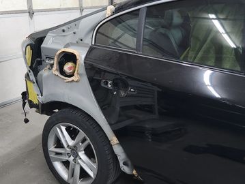 Car quarter panel replacement