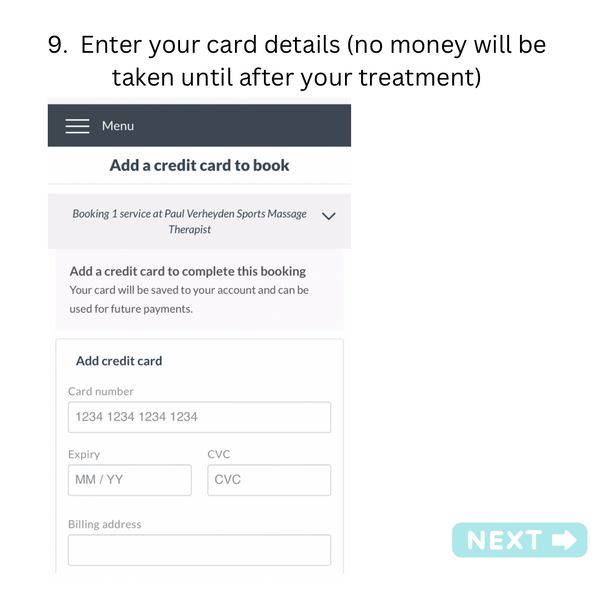 Image 10 of 10 - Credit card details