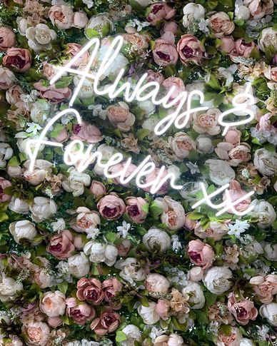 Neon sign, Wedding Planning Service