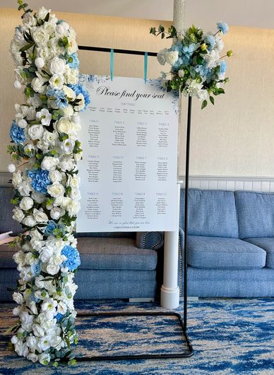 Table Plan Signs