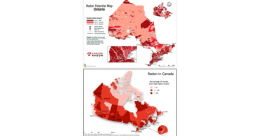 Radon Potential Map of Ontario
