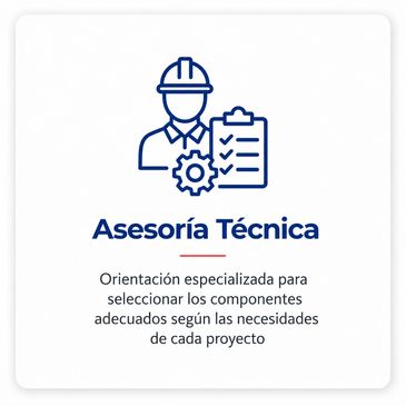 Brindamos asesoría técnica
