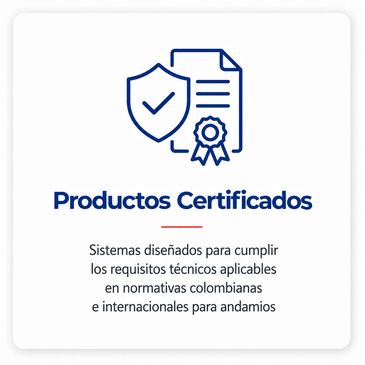 Todos nuestros productos son certificados