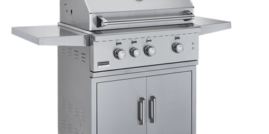 broilmaster elite series grill on cart