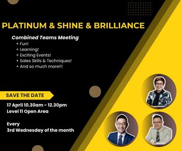 17th April 2024 Teams Platinum Shine & Brilliance combined meeting