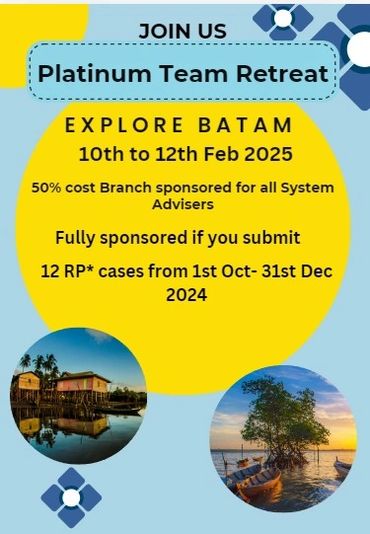 Launch of Infinity Platinum team incentive trip 2025!